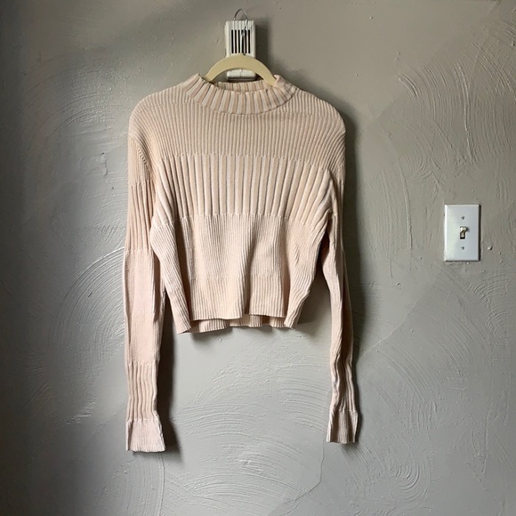 American Eagle Mock Neck Sweater Top - Picture 1 of 4